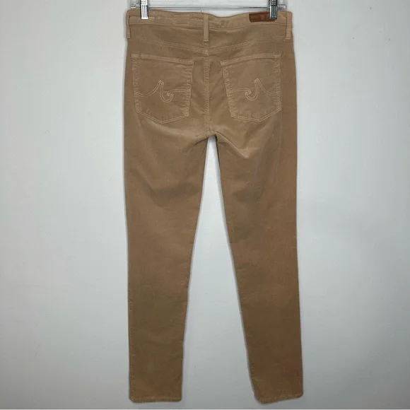 AG Adriano Goldschmied Prima Cigarette Cut Jeans In Envy Stretch Corduroy 27R - Picture 4 of 12